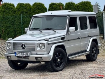 Mercedes Klasa G W463 Off-roader długi 4.0 CDI 250KM 2004 Mercedes-Benz Klasa G 4.0 V8 CDI Skora Navi Automat 4x4 4.0 Diesel 250KM, zdjęcie 2
