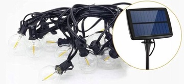 ГИРЛАНД СОЛНЕЧНЫЕ САДОВЫЕ ЛАМПЫ 30x LED 6,2м