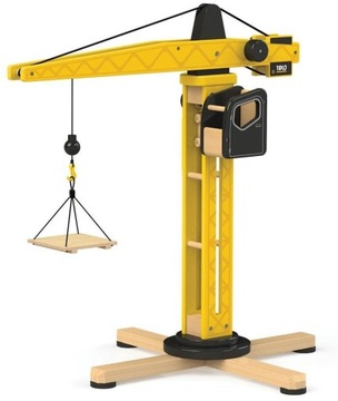 Drewniany dźwig wieżowy Bigjigs Toys T0411