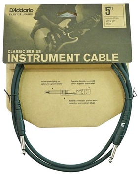 D'Addario PW-CGT-05 Classic Series Instrument Cable 1,5m