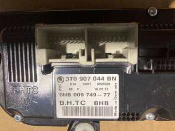 PANEL CLIMATRONIK SKODA SUPERB II WEBASTO