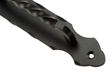 ДЕКОРАТИВНАЯ РУЧКА АНТЕННА ДВЕРНАЯ, ЧЕРНАЯ 190ММ РЕТРО