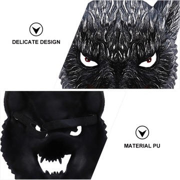 Scary Wolf Mask Carnival Masquerade Clothing