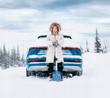 ŁOPATA DO ŚNIEGU TELESKOPOWA samochodowa KUNGS FIN