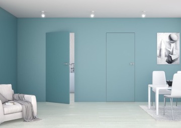 DRE HIDDEN DOOR + Sara Eco 2 Алюминиевая дверная коробка, ПОЛНАЯ, ПРАВАЯ 80 3Z