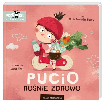 Dla MALUCHA kartonowa książeczka PUCIO rośnie zdrowo