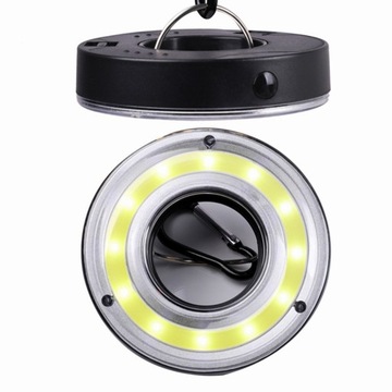 LED LATARNIA KOMPAKTOWA Z HACZYKIEM MINI CAMPINGU I RYBOŁÓWSTWA