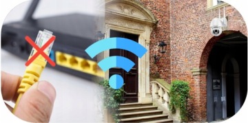 УМНАЯ IP-камера Wi-Fi, 3 Мп, вращающаяся, уличная, БЕЛАЯ, УВЕДОМЛЕНИЯ 4XZOOM