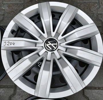 4X DISK OCEL VOLKSWAGEN TIGUAN GOLF CADDY 6,5X17 5X112 ET38 + POKLICE