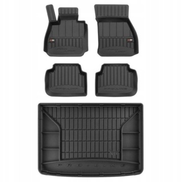 Set 3D gumové rohože Mini Clubman 2 Kombi od 2014 g
