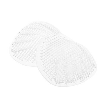 Perforowane przezroczyste wstawki biustonosza Silikonowe wkładki do stroju kąpielowego Push up 13x12,5 cm