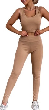 LEGGINSY PRĄŻKOWANE SPODNIE PRĄŻEK GETRY 4XL/5XL