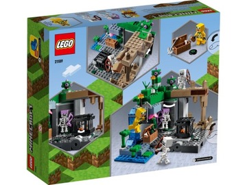 НАБОР LEGO MINECRAFT «СКЕЛЕТ ПОДЗЕМЕЛЬЕ» (21189 БЛОКОВ)