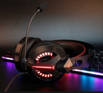 ИГРОВЫЕ НАУШНИКИ M180PRO для ПК PS4 XBOX LED