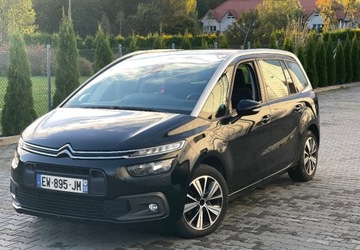 Citroen Grand C4 Picasso II Grand Picasso Facelifting 1.2 PurTech 130KM 2018 Citroen C4 Grand Picasso Ledy Navi 7-osobowy 1.2 Benzyna 131KM, zdjęcie 10