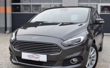 Ford S-Max II Van 2.0 TDCi 150KM 2017 Ford S-Max 2.0 TDCi PowerShift Titanium Skory Fuul Ledy Navi 2.0 Diesel, zdjęcie 3