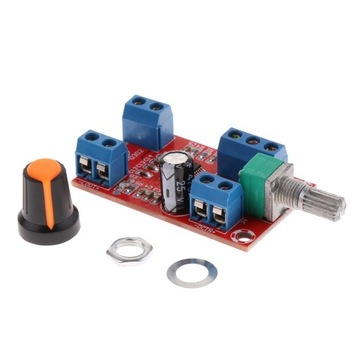 Prettyia 2x30W Dual Channel Digital Audio Amplifier Board with Volume Knob