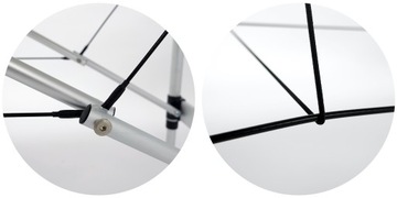 Stół Masażu Kosmetyczny Rzęs Łóżko Kosmetyczne Kozetka Skłądany Aluminiowy