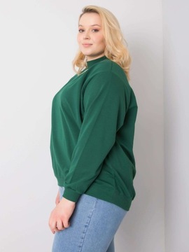 GŁADKA WYGODNA BLUZKA DAMSKA PLUS SIZE - 2XL