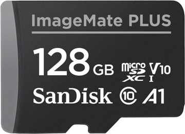 Карта SanDisk ImageMate PLUS microSDXC A1 емкостью 128 ГБ
