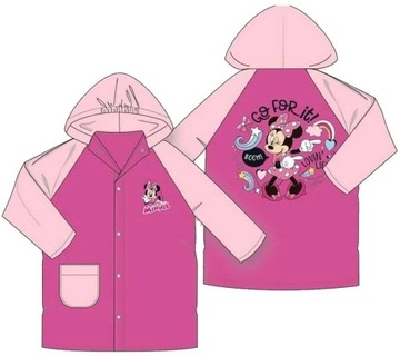 Dziewczęca peleryna Minnie Mouse - Go For It! EU 128 Jasnoróżowa
