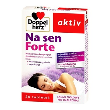Doppelherz Aktiv Na sen Forte, na bezsenność tabl