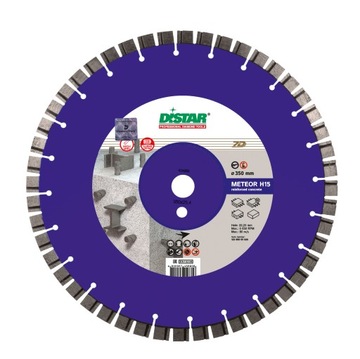 TARCZA DIAMENTOWA BETON 300x15x25,4-42 Meteor H15