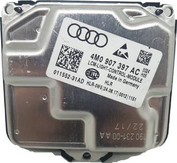 ORYGINAŁ PRZETWORNICA MODUŁ AUDI A4 A5 FULL LED 4M0907397AC 4M0 907 397 AC