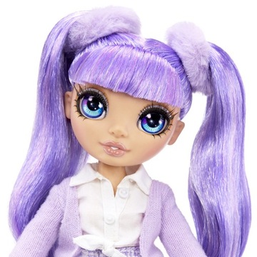RAINBOW HIGH JUNIOR VIOLET WILLOW FASHION КУКЛА АКСЕССУАРЫ ФИОЛЕТОВЫЙ НАряд