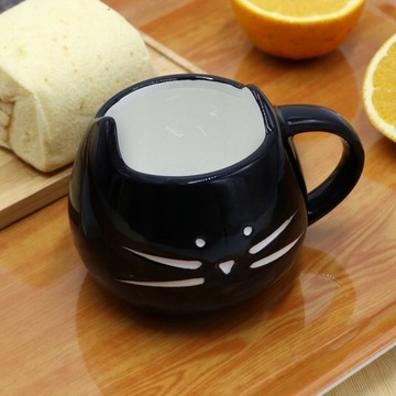 Керамические кружки с милыми кошками и ложкой для кофе, чая