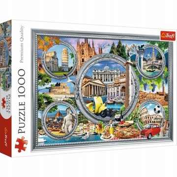 PUZZLE 1000el. WŁOSKIE WAKACJE TREFL 10585