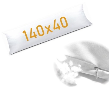 Poduszka dakimakura NA SUWAK 40x140 wkład z regulacją twardości 140x40 REM