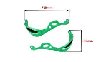 Handbary osłony dłoni Quad ATV Cross na kierownicę