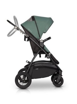 Коляска EasyGo OPTIMO AIR спереди сзади 22 кг