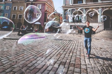 Палка, палка, палка Мыльные пузыри ОБЛАКО ПУЗЫРЬКОВ