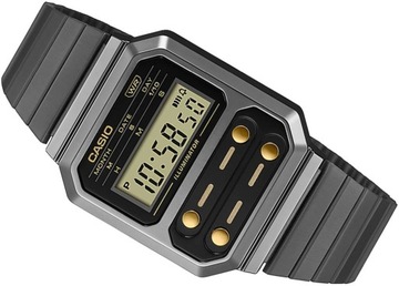 ZEGAREK CASIO VINTAGE A100WEGG RETRO GAME LED +BOX