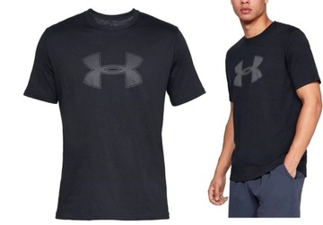 UNDER ARMOUR KOSZULKA MĘSKA T-SHIRT SPORTOWY CZARNY L