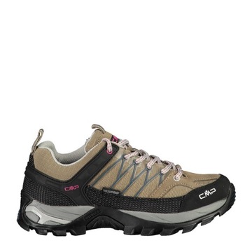 Buty trekkingowe damskie CMP RIGEL LOW - 42, Beżowy, TREKKING