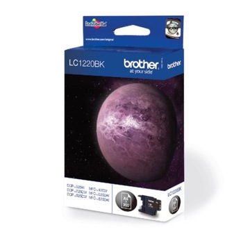Tusz Brother LC1220BK DCP J525w, DCP J725dw, DCP J925dw, MFC J430w Oryginał