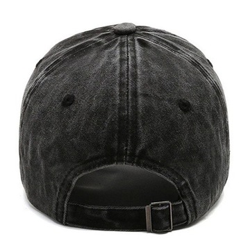 CZAPKA Z DASZKIEM Grafitowa BEJSBOLÓWKA MĘSKA DAMSKA