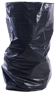 Мешки для мусора для мусора 120л ОЧЕНЬ ПРОЧНЫЕ фольга черные большие плотные х10 шт