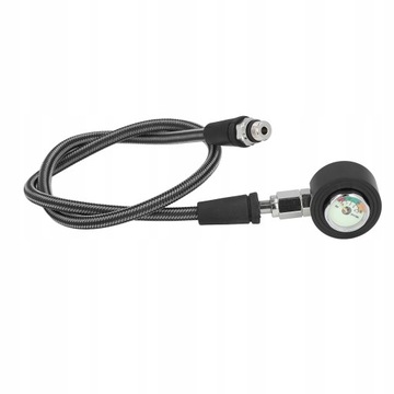 МАНОМЕТР СО ШЛАНГОМ ВЫСОКОГО ДАВЛЕНИЯ ДЛЯ ПОГРУЖЕНИЙ 65СМ