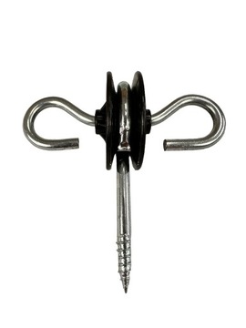 Изолятор ворот с шурупом 6 мм.