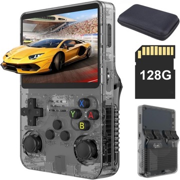 R36S ПОРТАТИВНАЯ ИГРОВАЯ КОНСОЛЬ В Стиле Ретро 3,5-ДЮЙМОВЫЙ IPS-ЭКРАН R36S 32G+128G