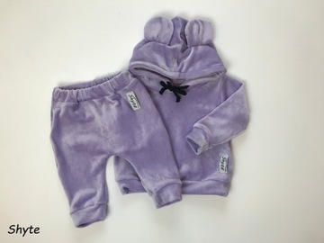 Dres, Bluza i spodnie dresowe, WELUR lilac, 98
