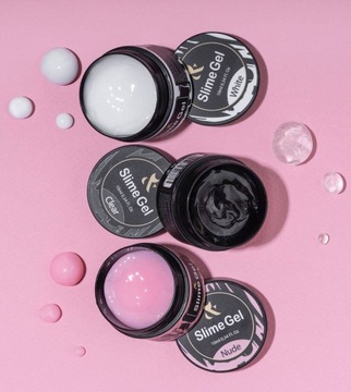 FOX Slime Gel (Clear) 3D гель для декора 10 мл