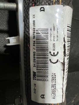 CITROEN C4 PICASSO II ПОДУШКА СИДЕНЬЯ ЛЕВАЯ ПОДУШКА БЕЗОПАСНОСТИ