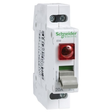 SCHNEIDER ACTI9 ROZŁĄCZNIK IZOLACYJNY Z LAMPKĄ 1P 20A iSW-L-20-1 A9S61120