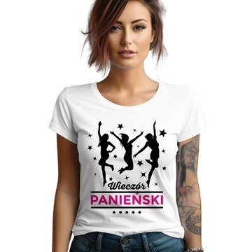 KOSZULKA NA WIECZÓR PANIEŃSKI ŚMIESZNE PREZENT M