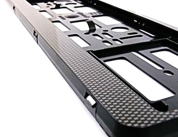 RAMKA pod TABLICĘ CARBON-owa Euroclip KARBON-OWA